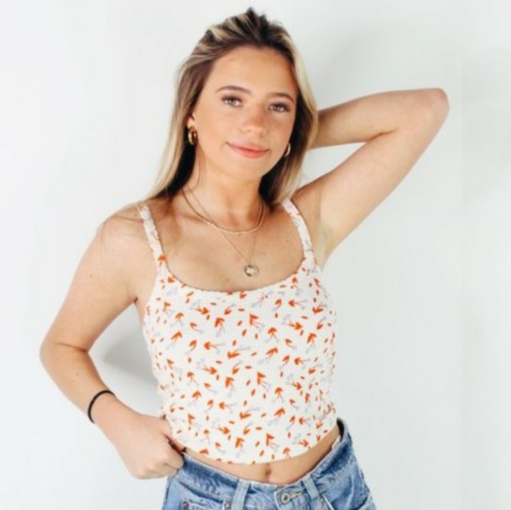 Free People One of the Girls Brami Top NWT